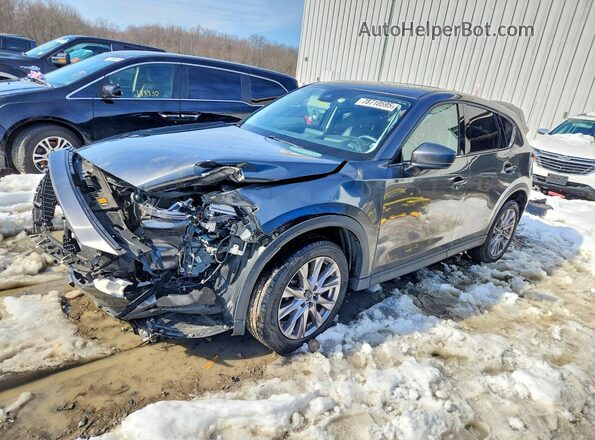 JM3KFBDM7K0639289 2019 MAZDA CX-5 Серый Передняя левая четверть