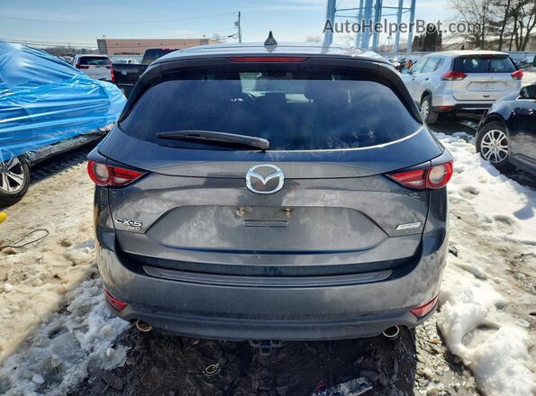 JM3KFBDM7K0639289 2019 MAZDA CX-5 Серый Вид сзади