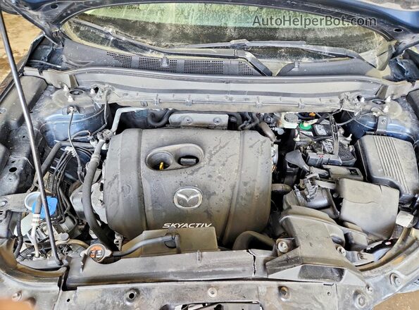 JM3KFBDM9K0620212 2019 MAZDA CX-5 Синий Вид задней части салона