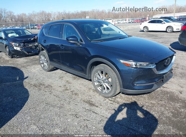 JM3KFBDMXM1460015 2021 MAZDA CX-5 Синий Передняя правая четверть