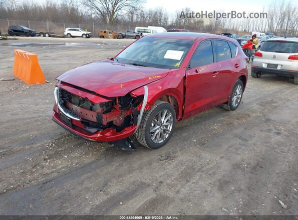 JM3KFBEL1R0447981 2024 MAZDA CX-5 Красный Передняя левая четверть