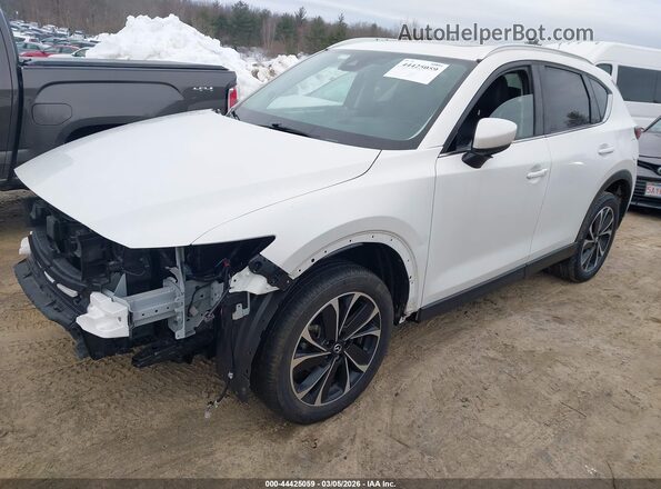 JM3KFBEM8P0206375 2023 MAZDA CX-5 Белый Передняя левая четверть