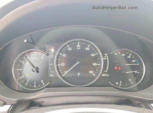 JM3KFBEMXS0707549 2025 MAZDA CX-5 Серебряный Вид щитка приборов