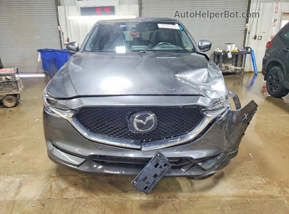 JM3KFBEY5K0584813 2019 MAZDA CX-5 Gray Դիմացի տեսք