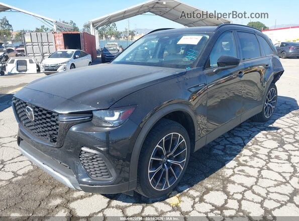 JM3KJDHA1S1101191 2025 MAZDA CX-70 PHEV Черный Передняя левая четверть