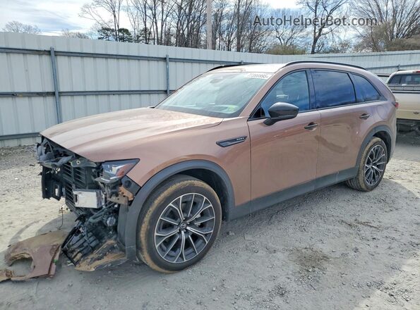 JM3KJDHA5S1116194 2025 MAZDA CX-70 Желто-коричневый Передняя левая четверть