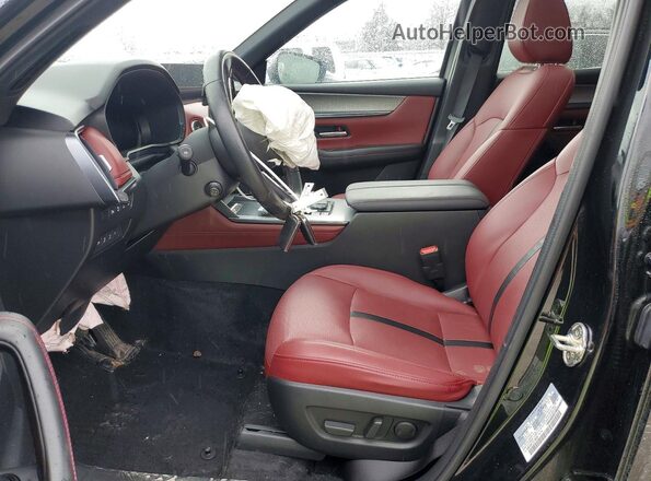 JM3KJDHC1S1106229 2025 MAZDA CX-70 Black Widok wnętrza z przodu