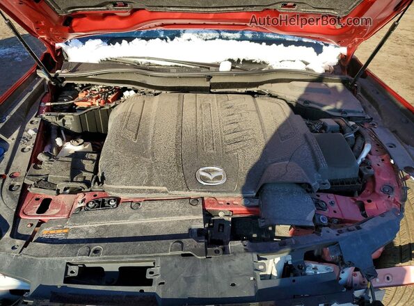 JM3KJDHC8S1104378 2025 MAZDA CX-70 Red Vista del compartimento del motor