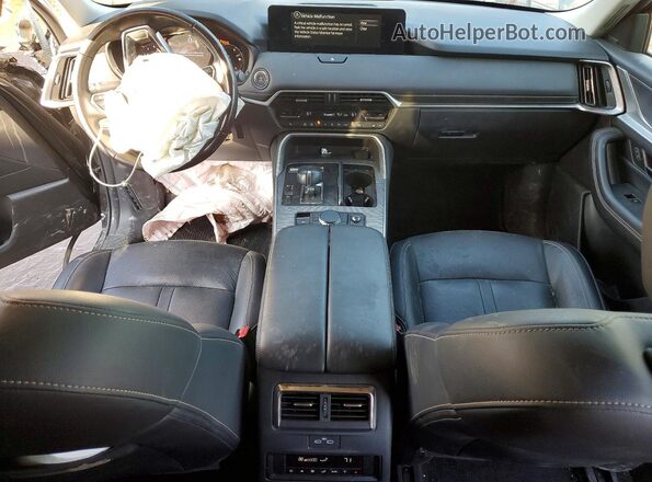 JM3KJDHD3S1114647 2025 MAZDA CX-70 Black Widok deski rozdzielczej