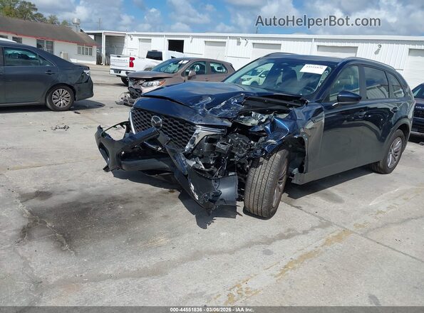 JM3KKAHD7R1187347 2024 MAZDA CX-90 Blue Передня ліва чверть