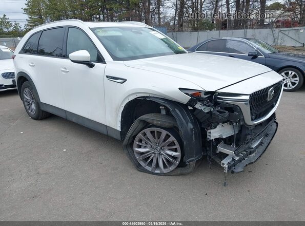 JM3KKBHA0S1210503 2025 MAZDA CX-90 PHEV Белый Передняя правая четверть