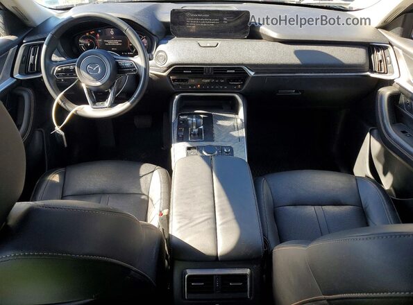 JM3KKBHA4R1179010 2024 MAZDA CX-90 Black Widok deski rozdzielczej