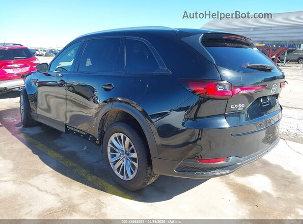 JM3KKCHD1R1118469 2024 MAZDA CX-90 Черный Задняя левая четверть