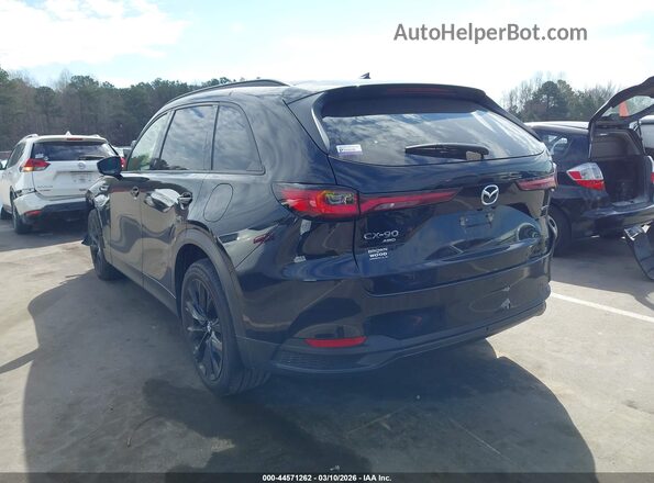 JM3KKCHD1S1222496 2025 MAZDA CX-90 Black Հետևի ձախ