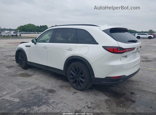 JM3KKCHDXT1353282 2026 MAZDA CX-90 Белый Задняя левая четверть
