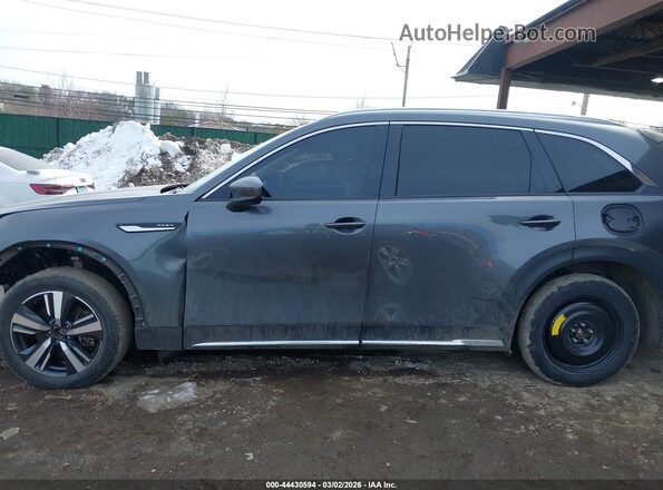 JM3KKDHA4R1104285 2024 MAZDA CX-90 PHEV Gray სალონის 360-გრადუსიანი ხედი