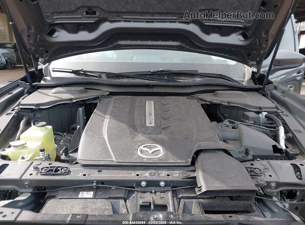 JM3KKDHA4R1104285 2024 MAZDA CX-90 PHEV Gray უკანა ხედი