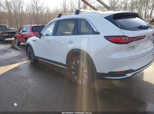 JM3KKDHAXR1111094 2024 MAZDA CX-90 PHEV Белый Задняя левая четверть