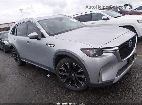 JM3KKDHAXR1141003 2024 MAZDA CX-90 PHEV Серебряный Передняя правая четверть