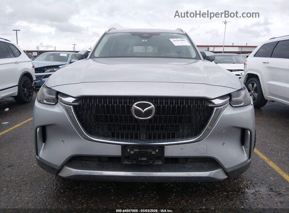 JM3KKDHAXR1141003 2024 MAZDA CX-90 PHEV Серебряный Вид задней части салона