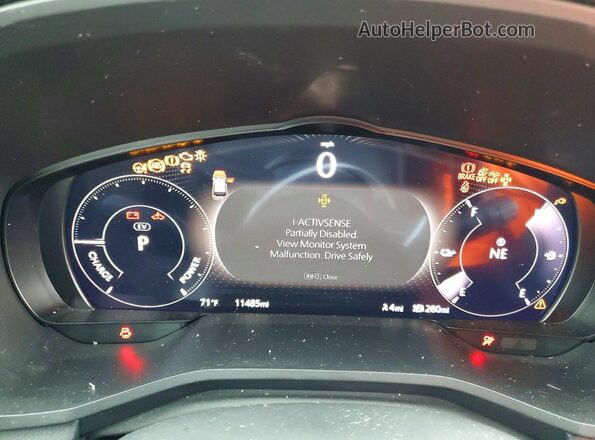 JM3KKEHA7S1193197 2025 MAZDA CX-90 Синий Вид щитка приборов