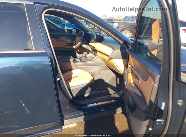 JM3KKEHC8R1174363 2024 MAZDA CX-90 Синий Вид салона спереди