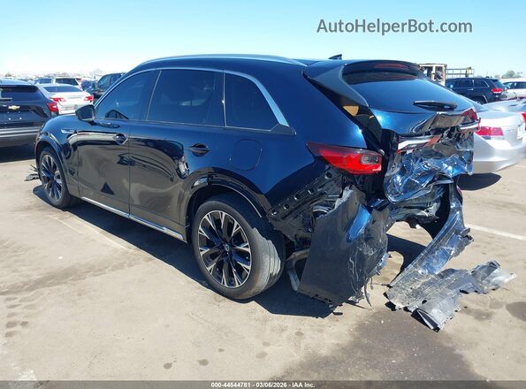 JM3KKEHC8R1174363 2024 MAZDA CX-90 Синий Задняя левая четверть