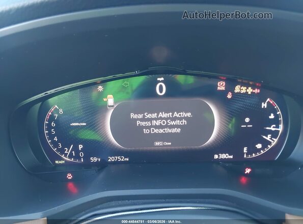 JM3KKEHC8R1174363 2024 MAZDA CX-90 Синий Вид задних сидений