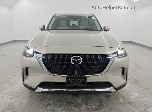 JM3KKEHD6R1130791 2024 MAZDA CX-90 Серебряный Вид спереди