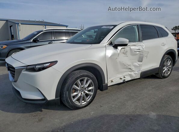JM3TCABY0G0100856 2016 MAZDA CX-9 White წინა მარცხენა ხედი სამი მეოთხედიდან