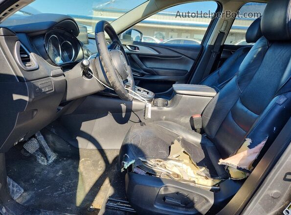 JM3TCACY2J0218719 2018 MAZDA CX-9 Серый Вид салона спереди
