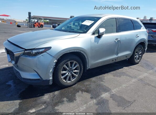JM3TCACY5J0236891 2018 MAZDA CX-9 Silver Vista tres cuartos delantera izquierda
