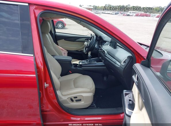 JM3TCACY5K0331601 2019 MAZDA CX-9 Red Widok wnętrza z przodu