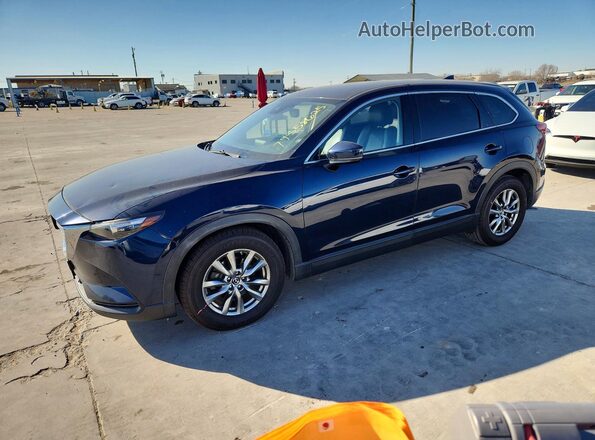 JM3TCACY7J0224435 2018 MAZDA CX-9 Синий Передняя левая четверть