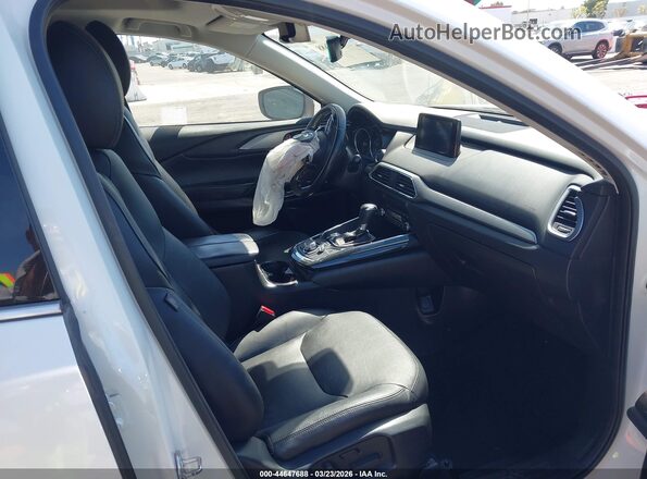 JM3TCACY8K0321001 2019 MAZDA CX-9 White Widok wnętrza z przodu