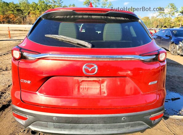 JM3TCACYXG0113791 2016 MAZDA CX-9 Красный Вид сзади