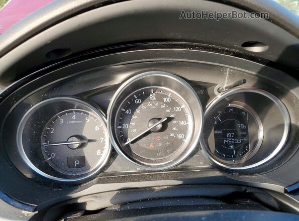 JM3TCACYXG0113791 2016 MAZDA CX-9 Красный Вид щитка приборов