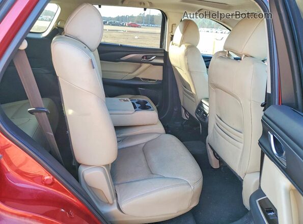 JM3TCACYXG0113791 2016 MAZDA CX-9 Красный Вид задней части салона
