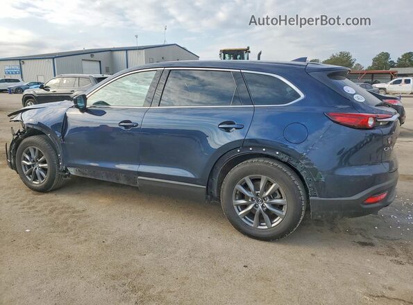 JM3TCACYXM0507917 2021 MAZDA CX-9 Blue Հետևի ձախ
