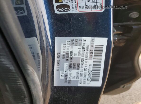 JM3TCACYXM0507917 2021 MAZDA CX-9 Blue VIN կոդի պիտակի տեսք