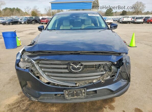 JM3TCACYXM0507917 2021 MAZDA CX-9 Blue Դիմացի տեսք