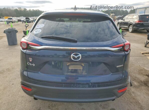 JM3TCACYXM0507917 2021 MAZDA CX-9 Blue Հետևի տեսք