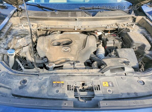 JM3TCACYXM0507917 2021 MAZDA CX-9 Blue Շարժիչի բաժամունքի տեսք
