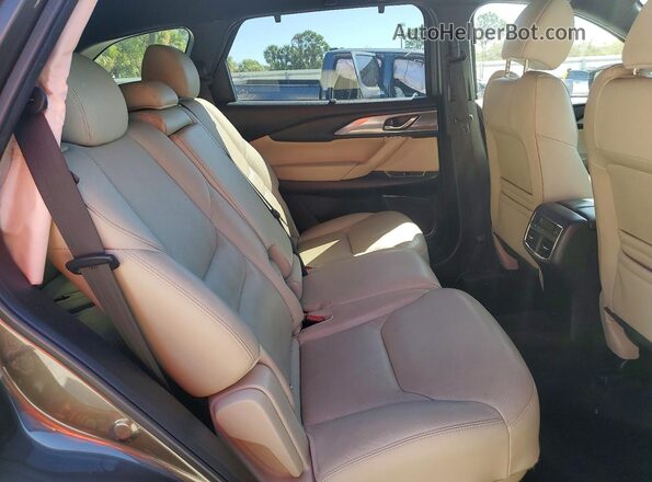 JM3TCADY3J0200230 2018 MAZDA CX-9 Gray Widok tylnych siedzeń