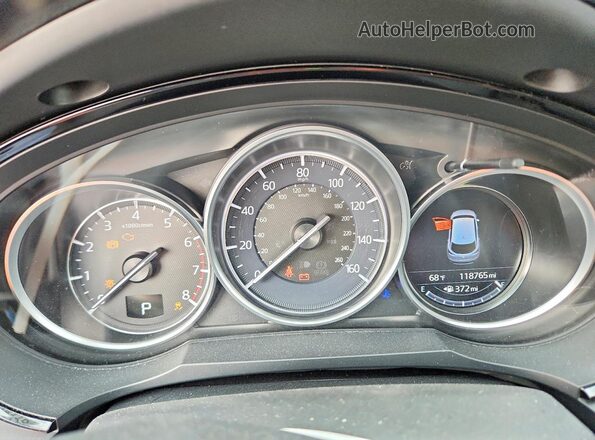 JM3TCADY6G0105962 2016 MAZDA CX-9 Белый Вид щитка приборов