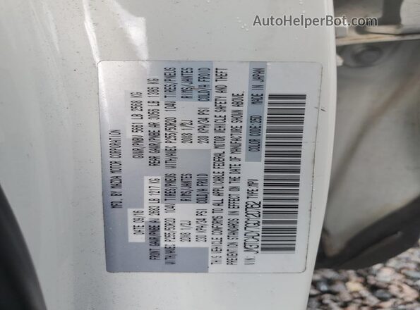 JM3TCADY7G0120762 2016 MAZDA CX-9 Белый Вид наклейки с VIN-кодом