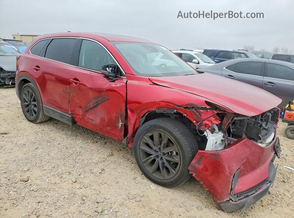 JM3TCBAY1P0656617 2023 MAZDA CX-9 Бордовый Передняя правая четверть