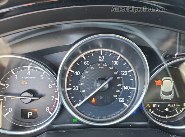 JM3TCBBY8J0201625 2018 MAZDA CX-9 Серый Вид щитка приборов