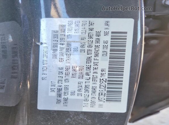 JM3TCBBY8J0201625 2018 MAZDA CX-9 Серый Вид наклейки с VIN-кодом