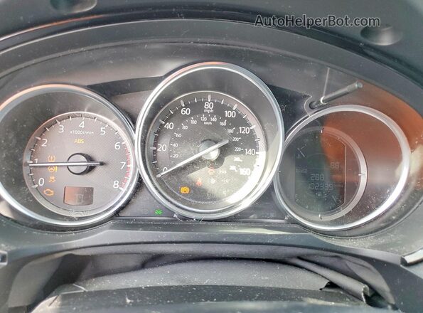 JM3TCBBY9G0109464 2016 MAZDA CX-9 Серебряный Вид щитка приборов